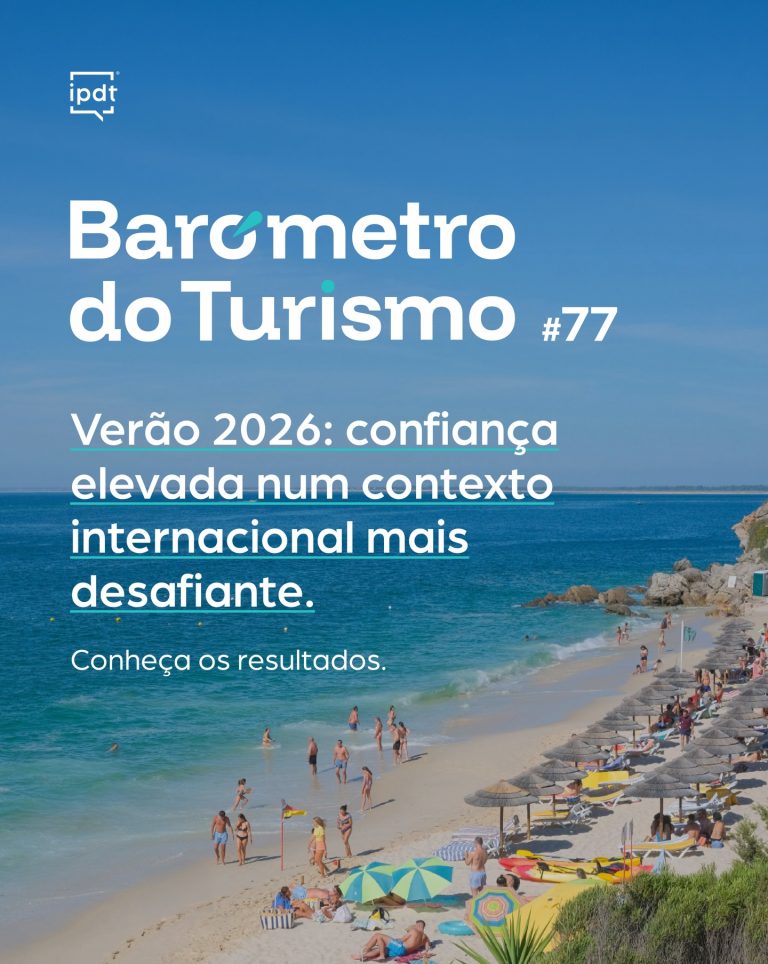 Capa do Barómetro do Turismo IPDT número 77